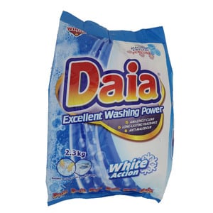 Daia White Detergent Powder Pouch 2.3kg