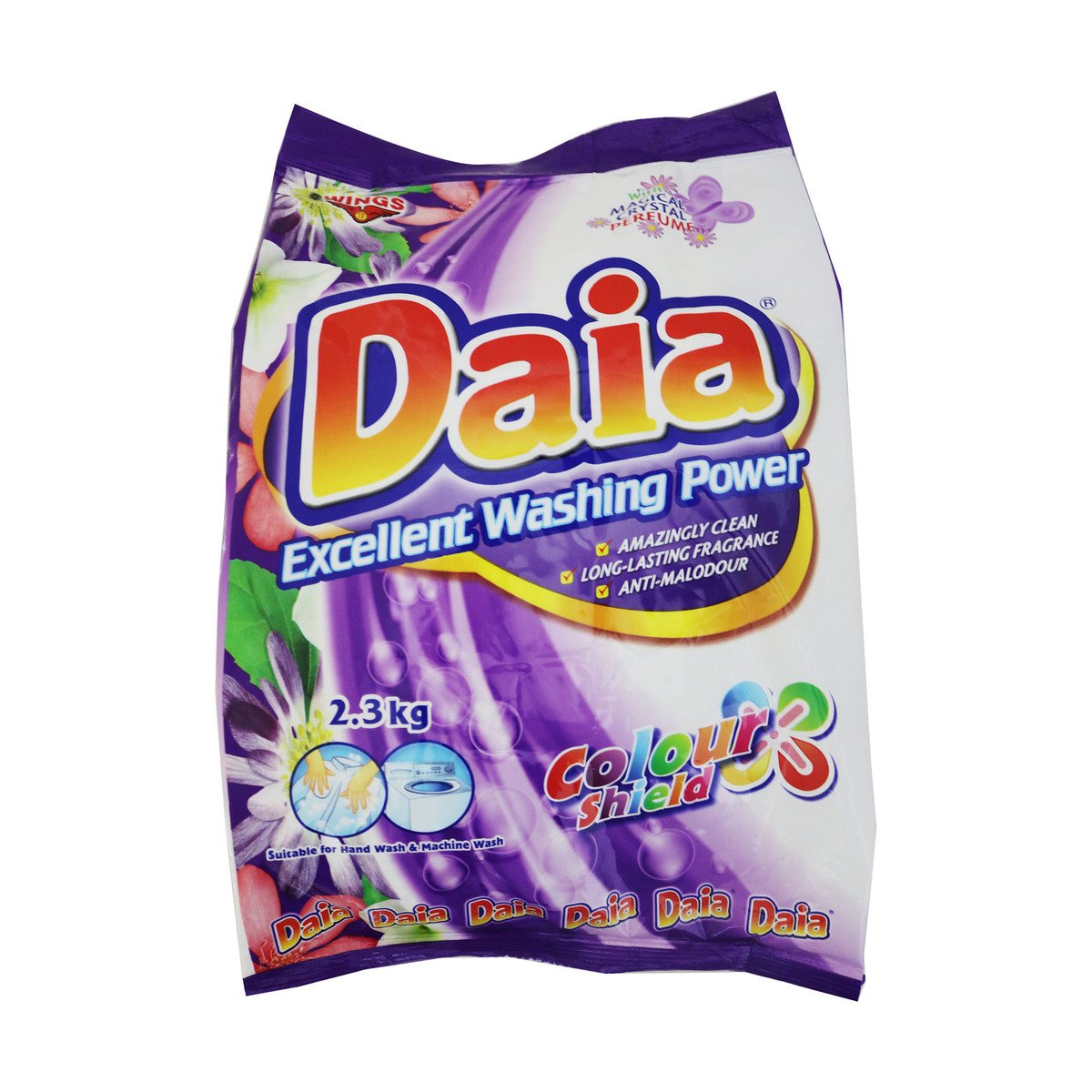 Daia Colour Shield Detergent Powder Pouch 2.1kg
