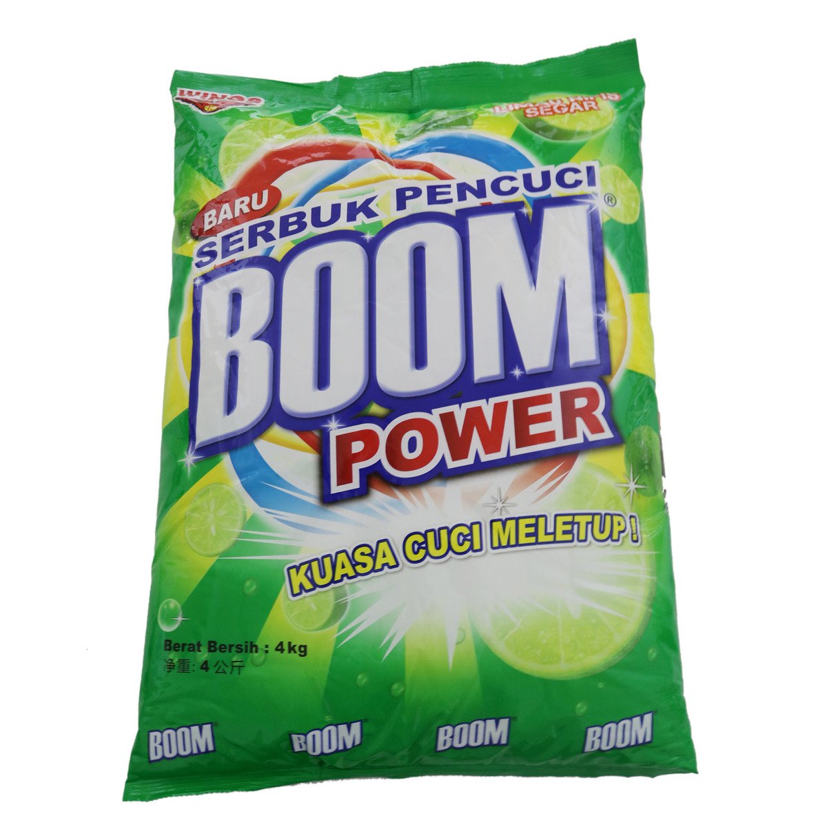 Boom Detergent Powder Lime 3.8kg