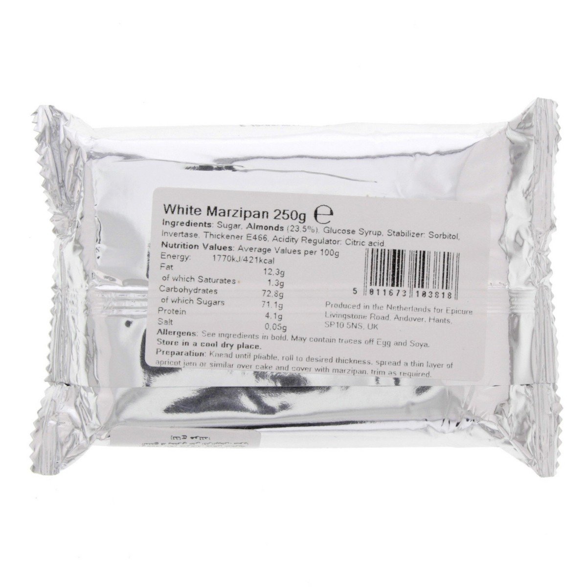 Epicure White Marzipan 250 g
