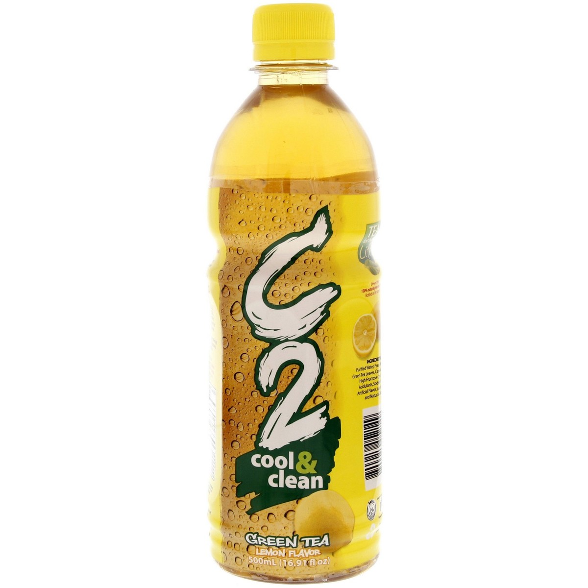 Buy C2 Lemon Flavour Green Tea 500ml Online at Best Price | Filipino | Lulu KSA in Saudi Arabia