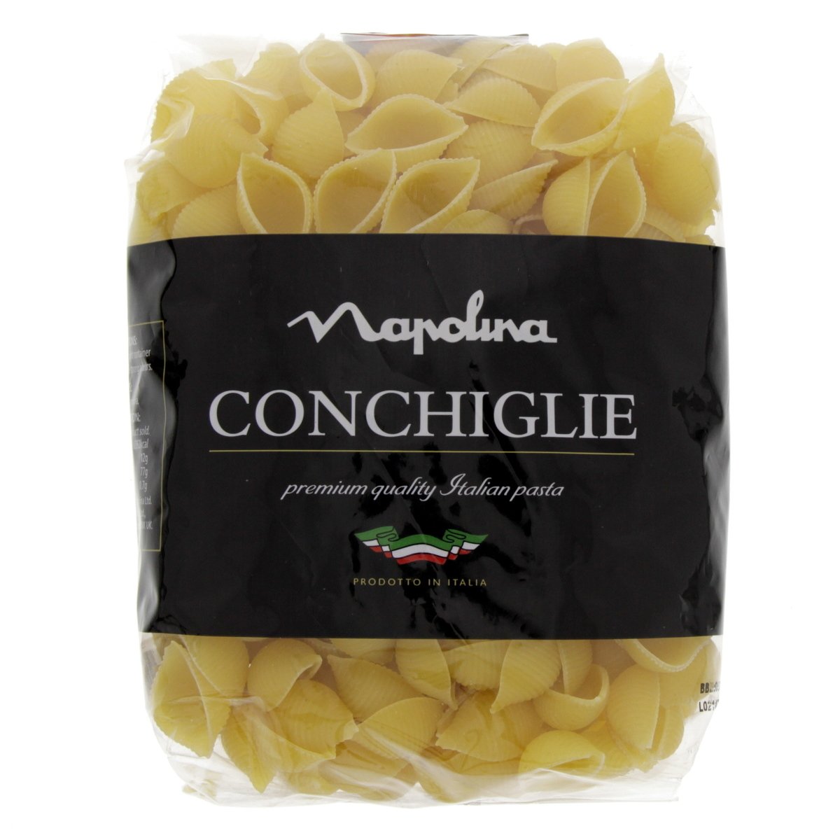 Napolina Conchiglie Premium Quality Italian Pasta 500 g
