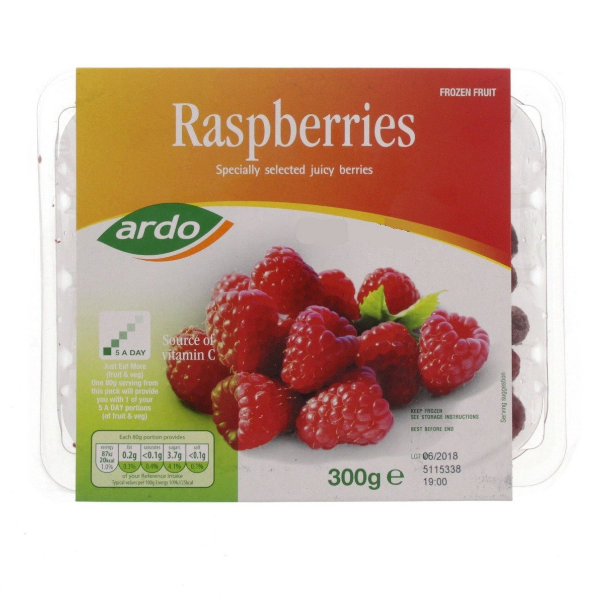 Ardo Raspberries 300 g