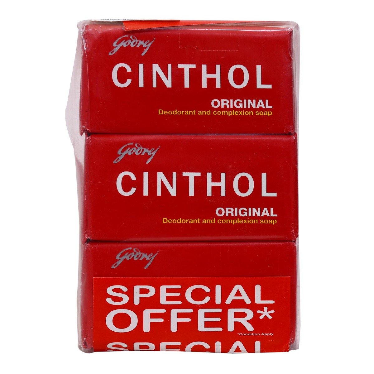 Cinthol Soap Deodorant & Complexion Original  100g 5+1