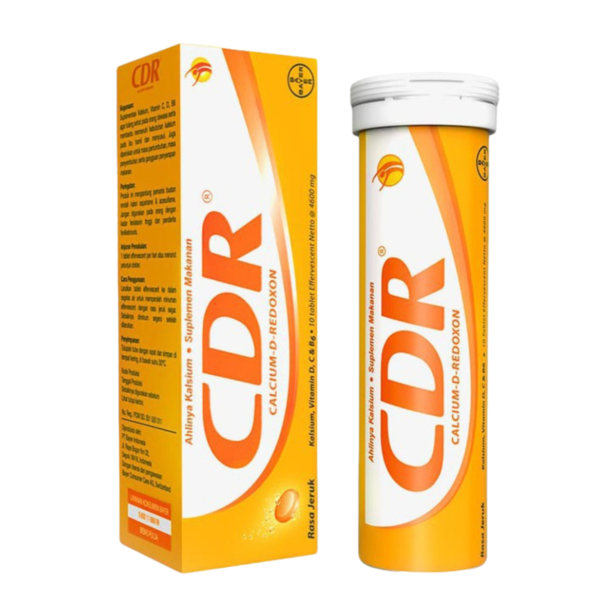 CDR Calcium Vitamin Orange 15pcs