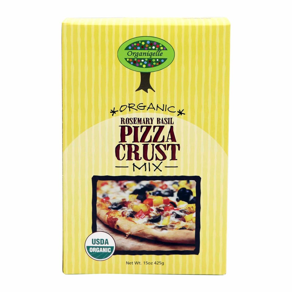 Organiqelle Rosemary Basil Pizza Crust Mix 425g