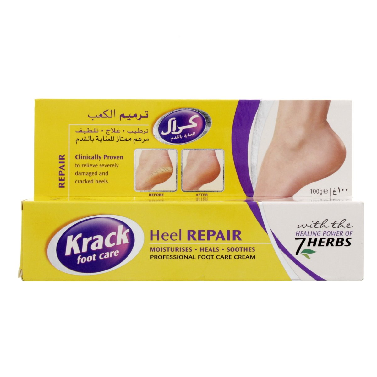 Krack Foot Care Heel Re pair Cream 100 g