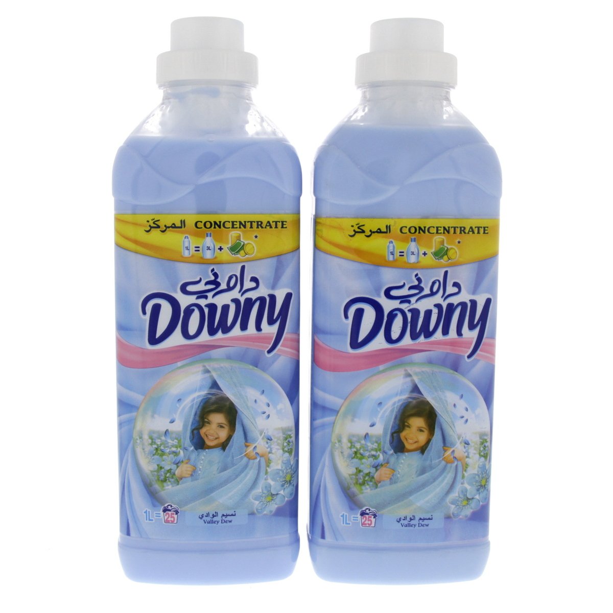 Downy Concentrate Valley Dew 1Litre x 2pcs