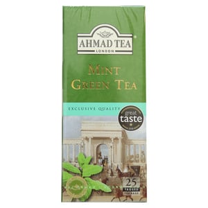 Ahmad Green Tea Mint 25 Teabags