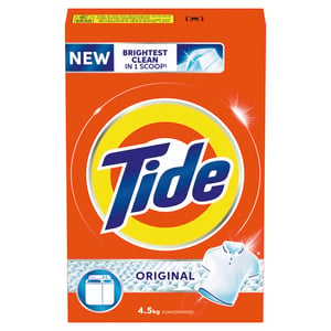 Tide Powder Laundry Detergent Original Scent 4.5kg