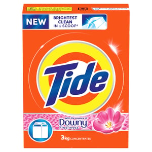 Tide Powder Laundry Detergent With the Essence of Downy Freshness 3kg