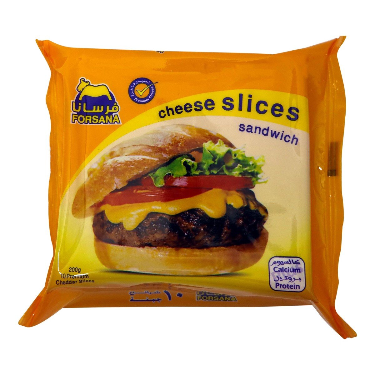 اشتري قم بشراء فرسانا شرائح جبنة 200 جم Online at Best Price من الموقع - من لولو هايبر ماركت Sliced Cheese في السعودية