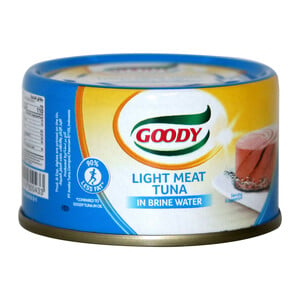 Goody Light Meat Tuna in Brine Water 90g