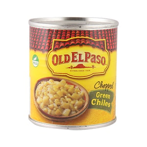 Old El Paso Chopped Green Chilies 198g