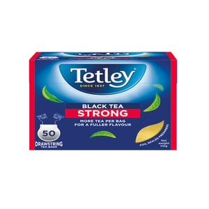 Tetley Black Tea Strong 50pcs