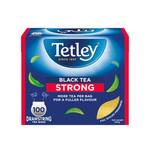 Tetley Drawstring Strong Tea Bag 100pcs
