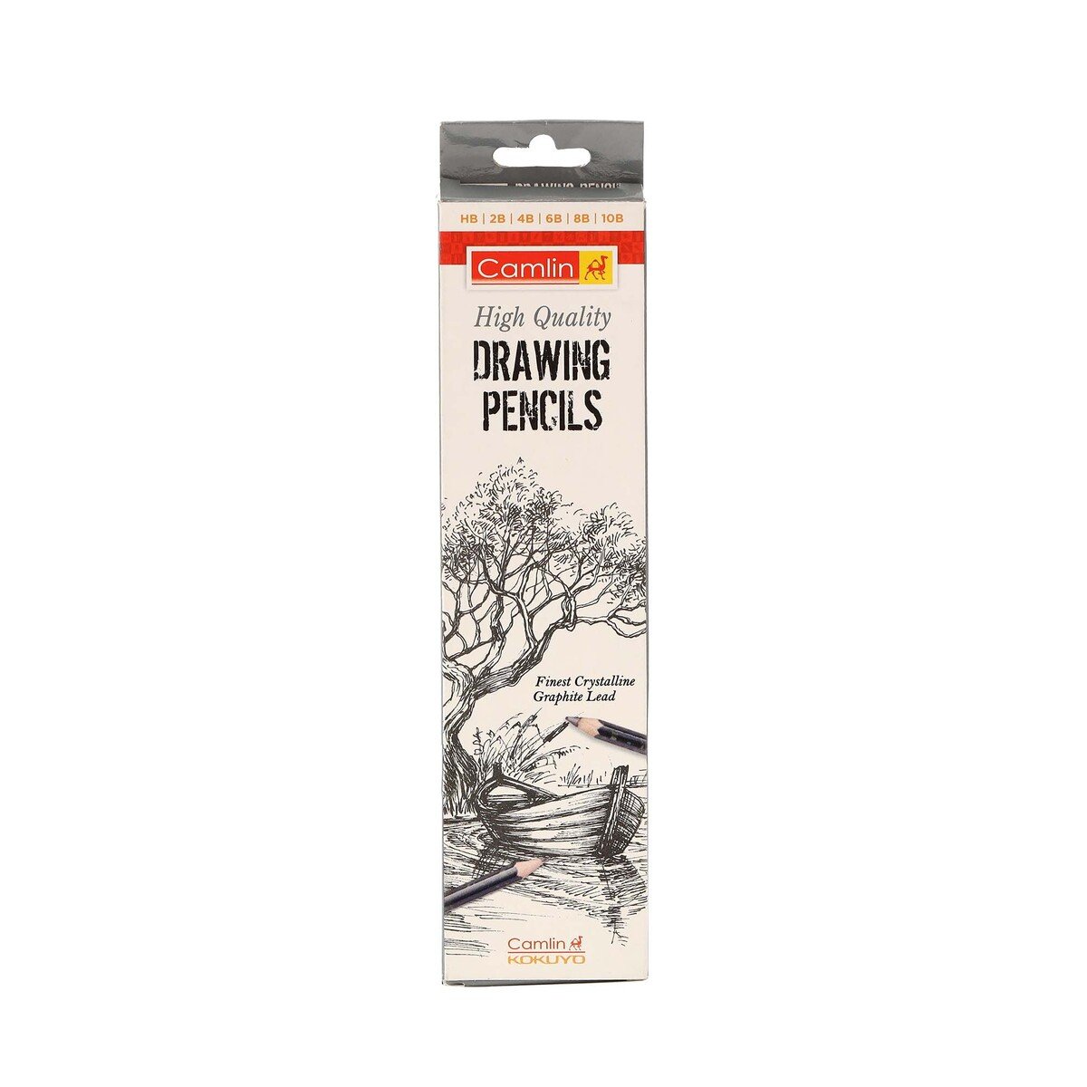 Camlin High Quality Drawing Pencils 6 Shades Assorted