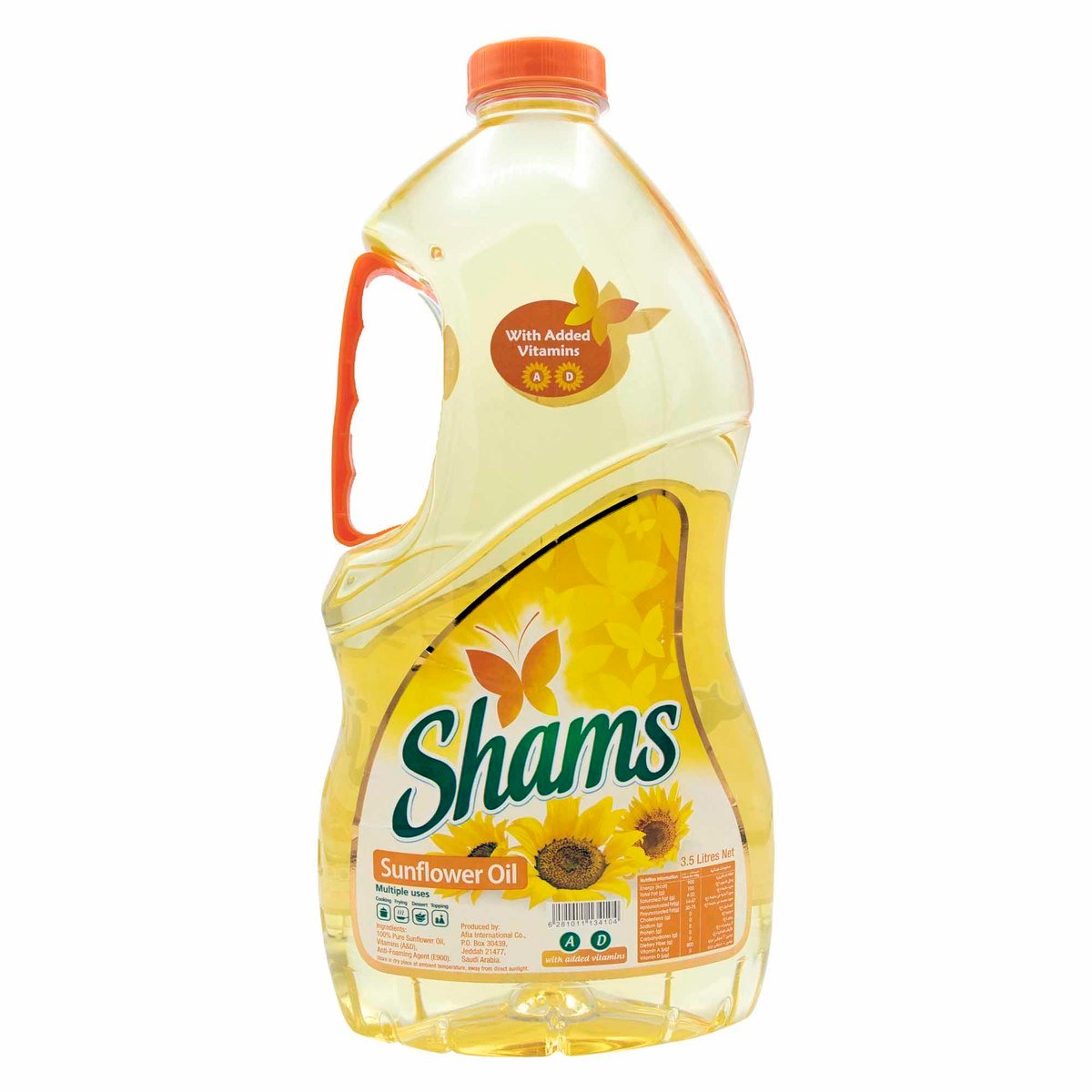 Shams Sunflower Oil 3.5Litre