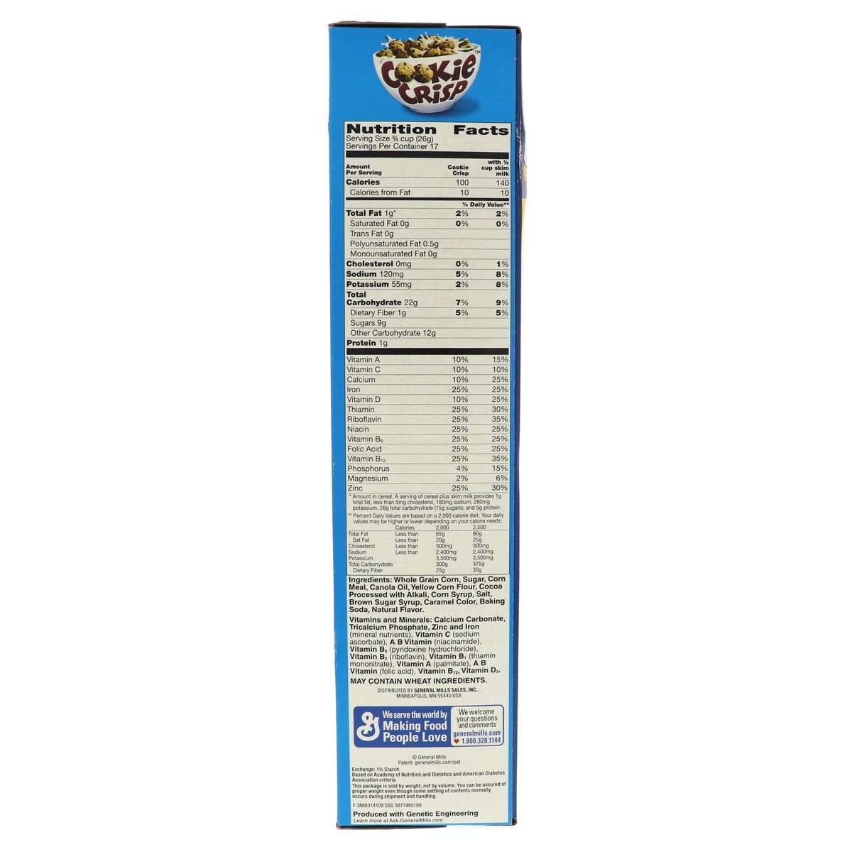 General Mills Cookie Crisp Naturally Flavored Sweetened Cereal 442 g