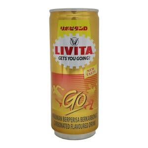 Livita Go Carbonated Flavoured Drink 250ml