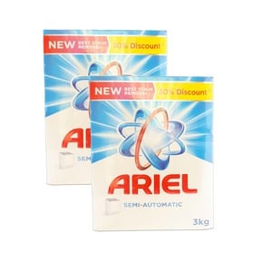 Ariel Semi Automatic Washing Powder 2 x 3 kg