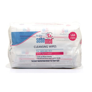 Buy Sebamed Baby Cleansing Wipes Extra Soft Wipes 144pcs Online at Best Price | Baby Wipes | Lulu UAE in UAE