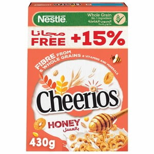Nestle Cheerios Honey Cereal 430g