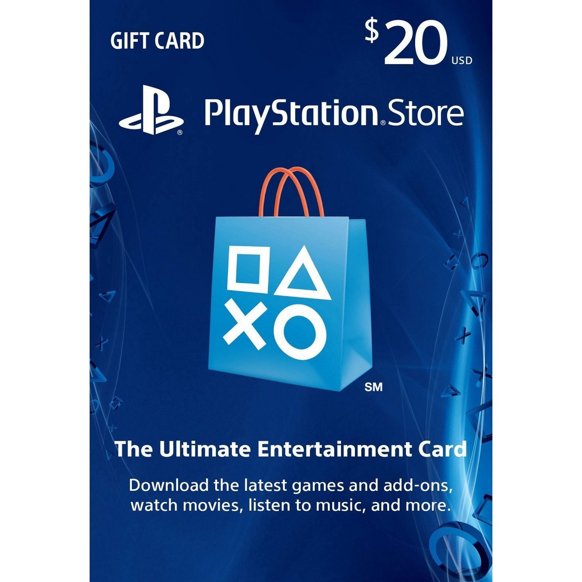 Sony PS Network Live Card USD 20