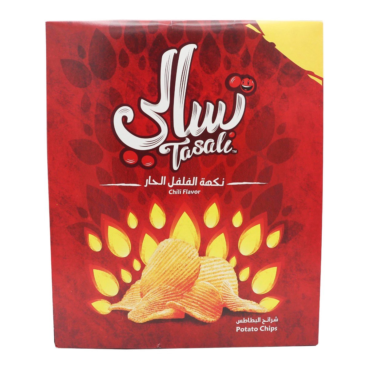 اشتري قم بشراء تسالي رقائق البطاطس بنكهة الفلفل الحار 12 × 23 جم Online at Best Price من الموقع - من لولو هايبر ماركت Potato Bags في السعودية