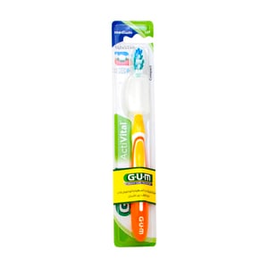 Gum Activital Medium Toothbrush Assorted 1 pc