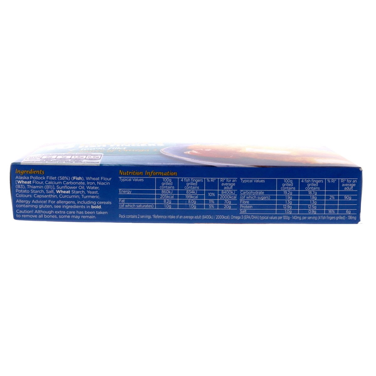 Young's Omega 3 Fish Fingers 250 g