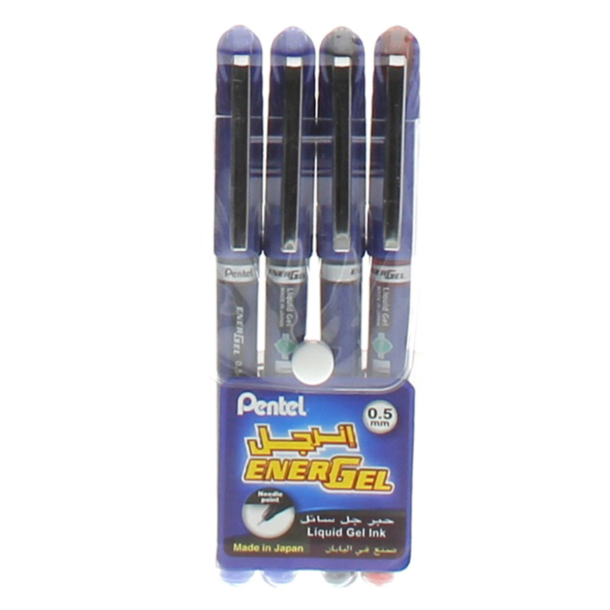 Pentel Energel Needle Tip Pen4s BLN25-4