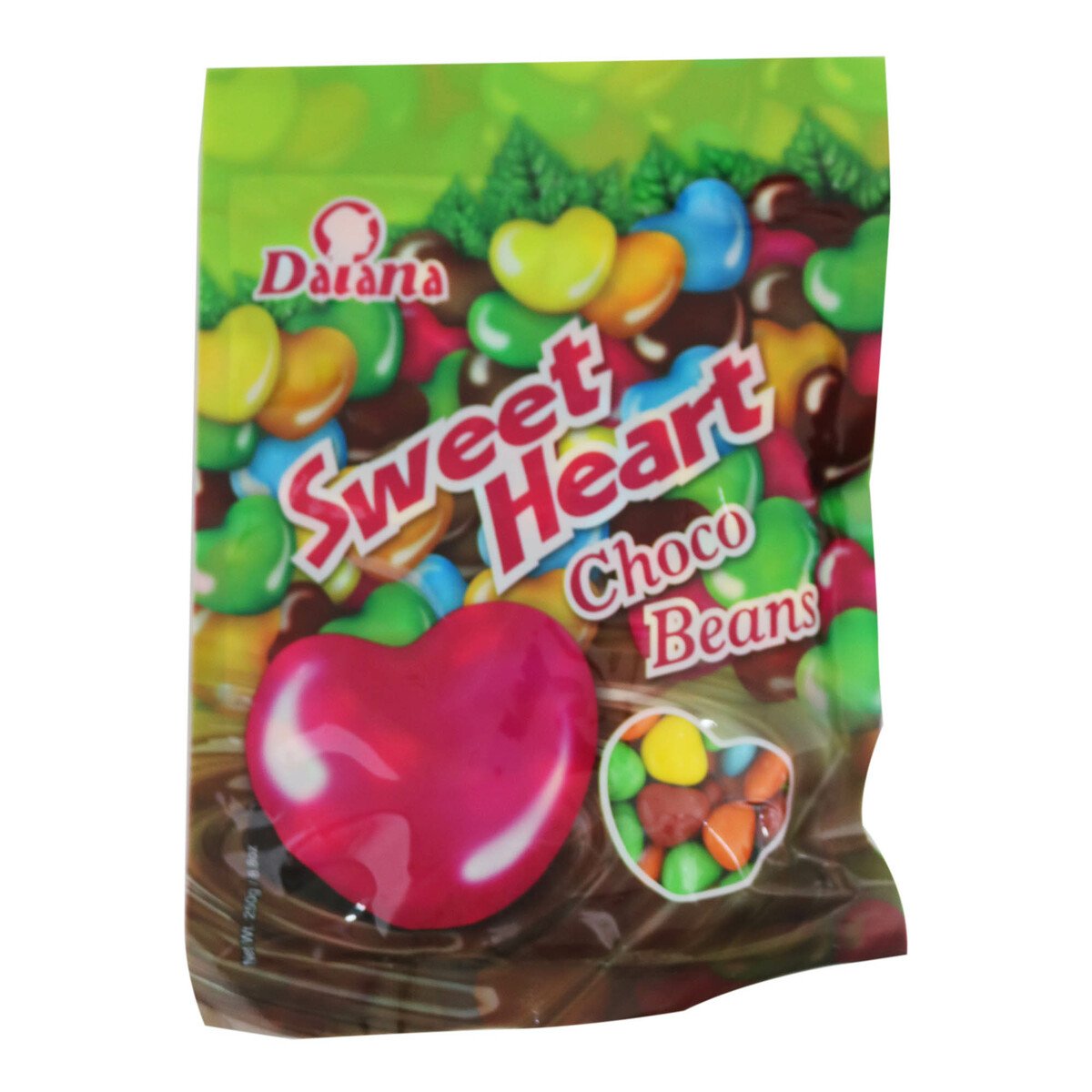 Daiana Sweet Heart Choco Beans 250g