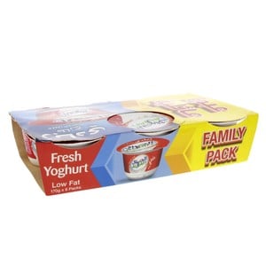 Safi Fresh Yoghurt Low Fat 6 X 170g