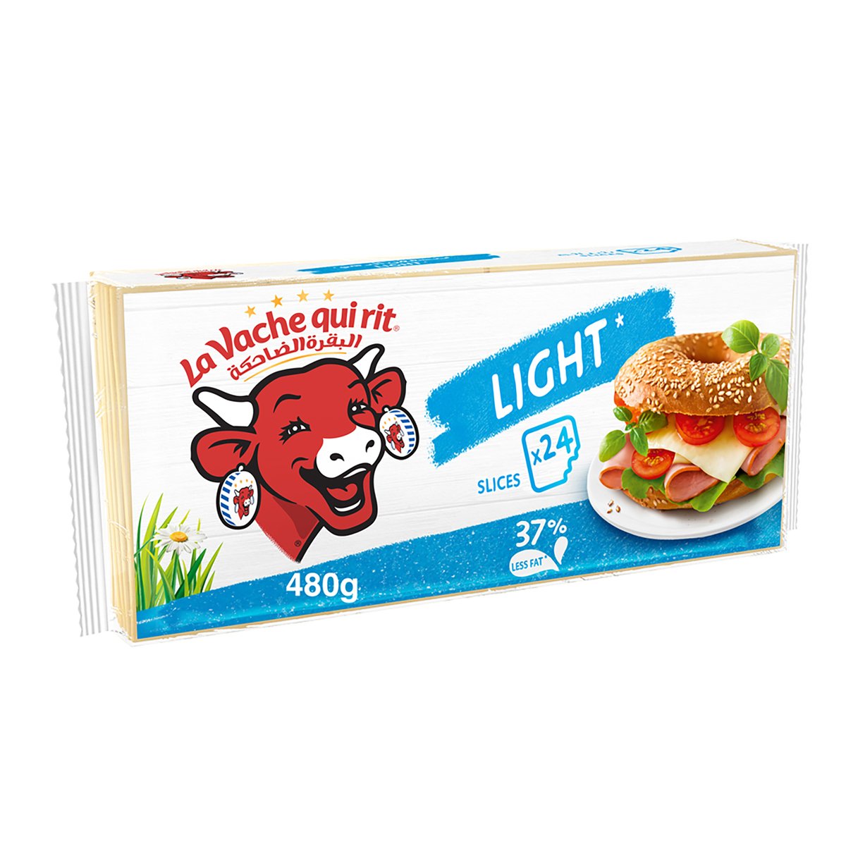 La Vache qui rit Light Cheese Slices 24 Slices 480g