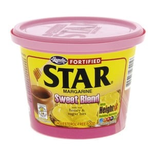 Star Margarine Sweet Blend With Real Honey & Sugar Bits 250g