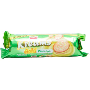 Parle Kreams Biscuits Gold Pineapple 67g
