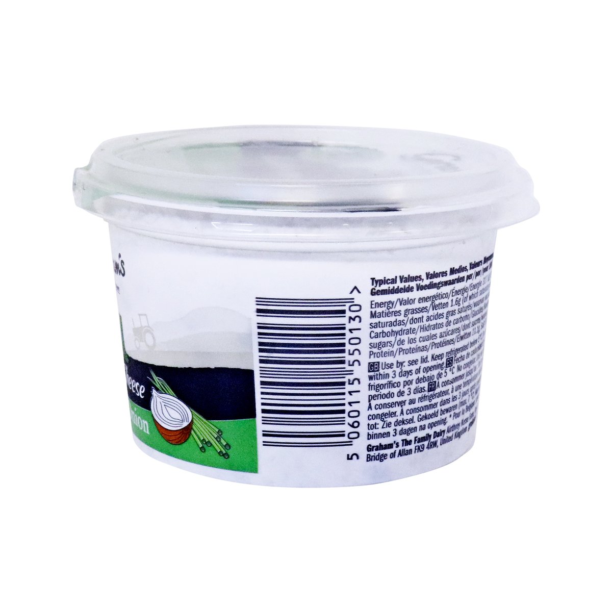 Graham's Low Fat Cottage Cheese Chive & Onion 227g
