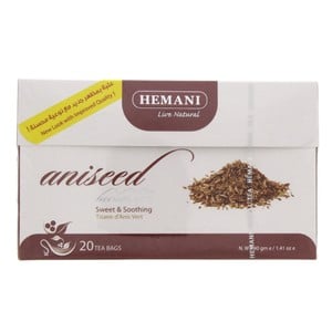 Hemani Live Natural Aniseed Herbal Tea 20pcs