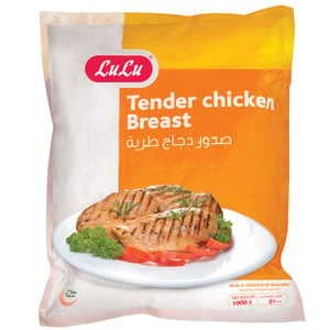 LuLu Frozen Tender Chicken Breast IQF 1kg