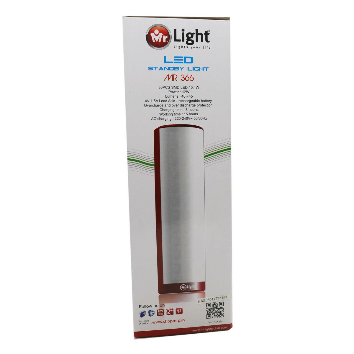 Mr Light Rechargeable LED Light MR366