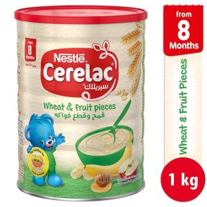 Nestle Cerelac Wheat & Fruit Pieces 1kg