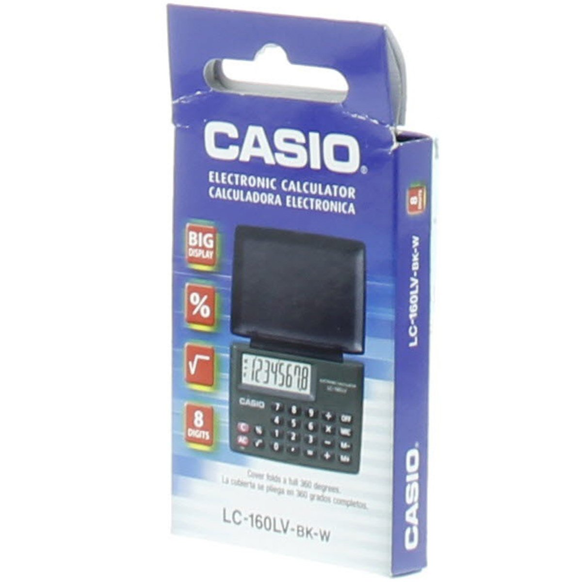 كاسيو آلة حاسبة الكترونية LC-160LV