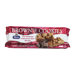 Merba Brownie Cookies Chocolate 200g