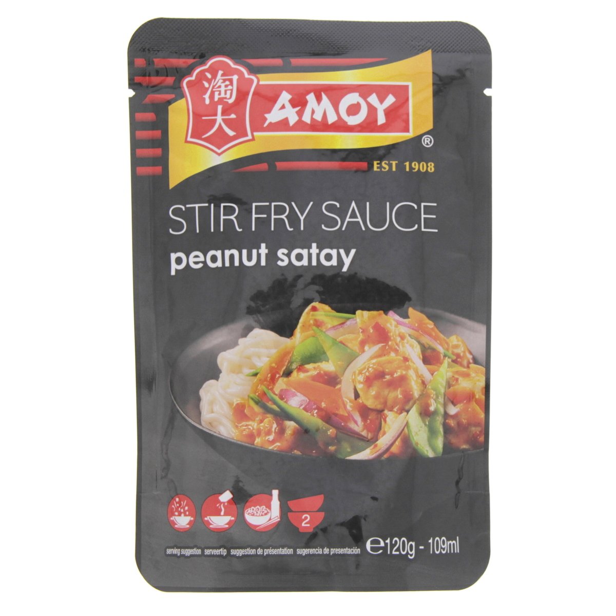 Amoy Stir Fry Sauce Peanut Satay 120 g
