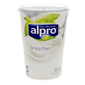 Alpro Simply Plain Soya With Yogurt Cultures 500g