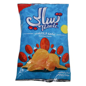 اشتري قم بشراء تسالي رقائق البطاطس بنكهة الكاتشب 160جم Online at Best Price من الموقع - من لولو هايبر ماركت Potato Bags في السعودية