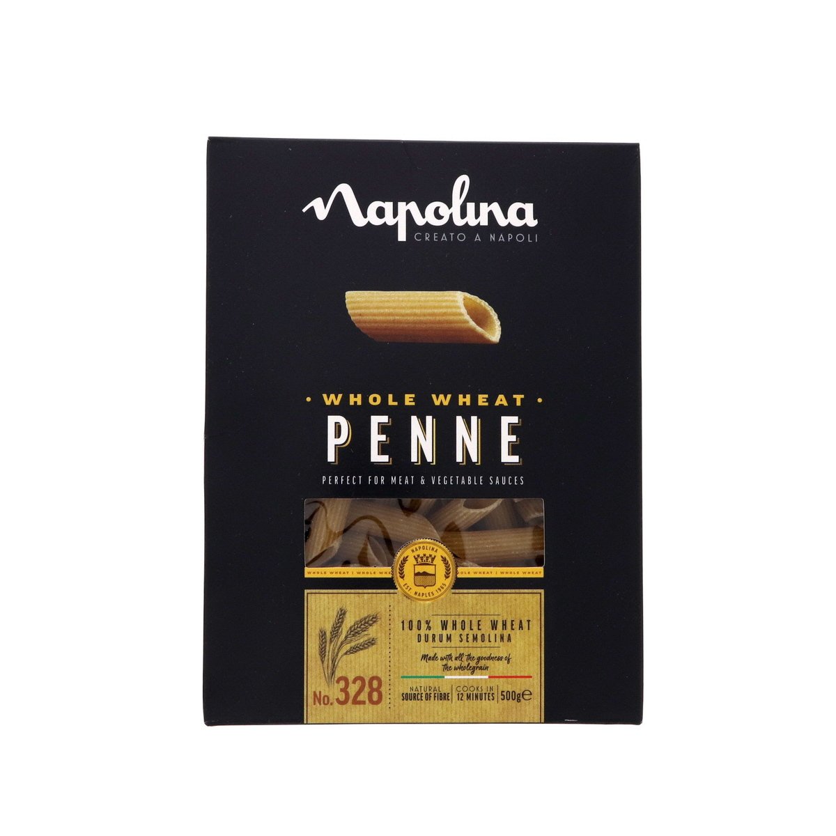 Napolina Whole Wheat Penne Pasta 500 g