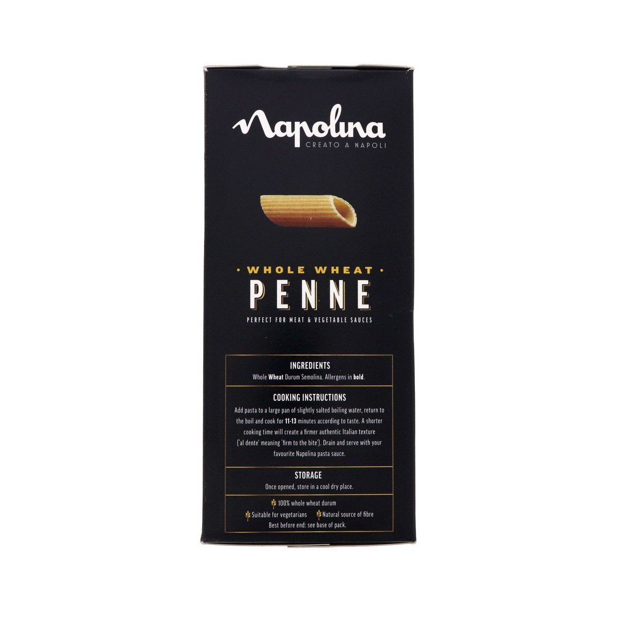 Napolina Whole Wheat Penne Pasta 500 g