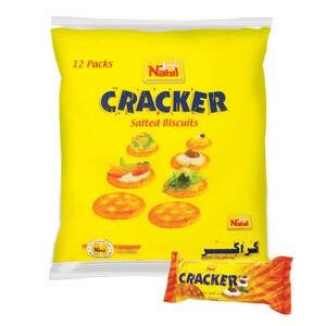 Nabil Cracker Salted Biscuits  12 x 35g